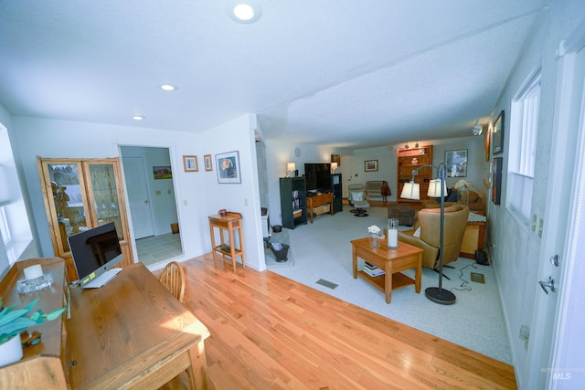 506 Fair Ln, Nampa, ID 83686 - living room featuring recessed lighting and wood finished floors