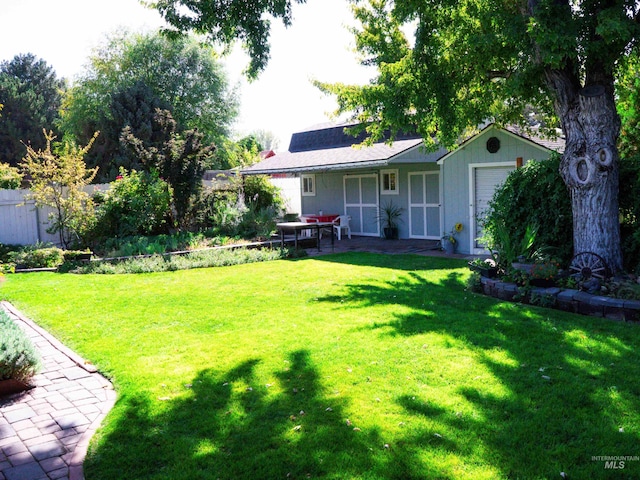 506 Fair Ln, Nampa, ID 83686 - view of yard featuring a patio