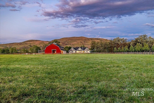 3800 Birch Ln, Emmett, ID 83617 - mountain view featuring rural landscape