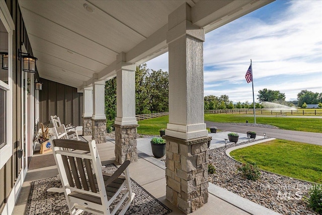 3800 Birch Ln, Emmett, ID 83617 - view of covered porch