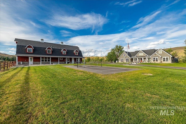 3800 Birch Ln, Emmett, ID 83617 - rear view of house with covered porch