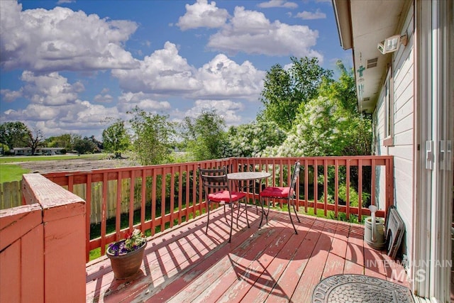 2208 S Ivy St, Nampa, ID 83686 - view of wooden deck
