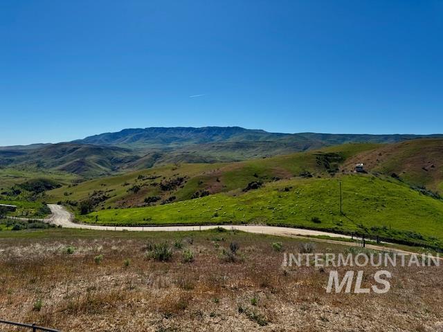 view of mountain background