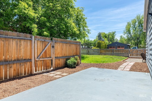 3716 W Palouse St, Boise, ID 83705 - view of patio with a gate