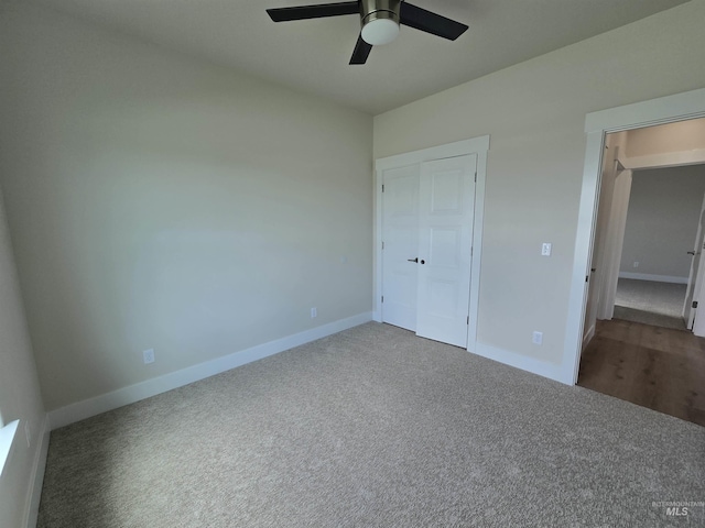 563 Full Moon Way, Twin Falls, ID 83301 - unfurnished bedroom featuring carpet and a ceiling fan