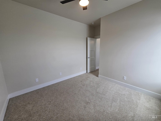 563 Full Moon Way, Twin Falls, ID 83301 - spare room featuring a ceiling fan and light colored carpet