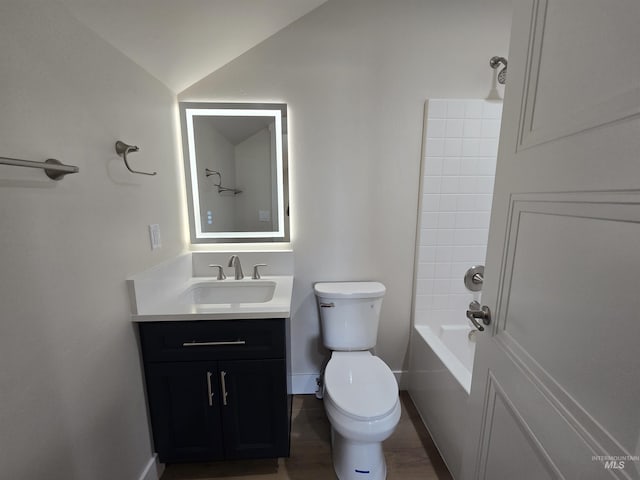 563 Full Moon Way, Twin Falls, ID 83301 - full bathroom featuring vanity, wood finished floors, and  shower combination