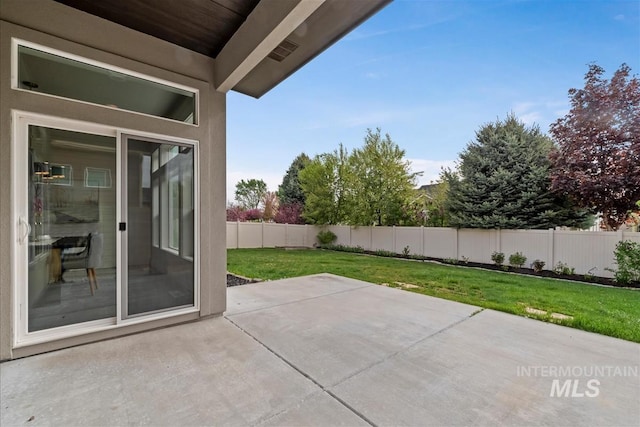 3090 NW 13th St, Meridian, ID 83646 - view of patio / terrace with a fenced backyard