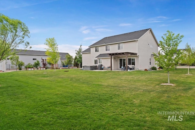 12131 W Precept Ln, Kuna, ID 83634 - rear view of property featuring a patio area