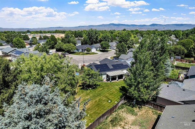 13725 W Fig St, Boise, ID 83713 - aerial view of residential area featuring mountains