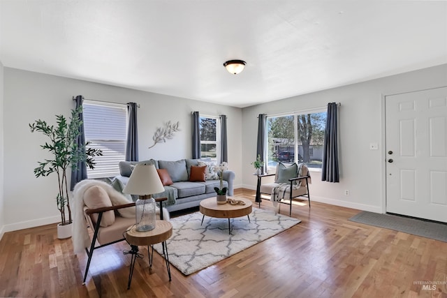 116 6th Ave E, Jerome, ID 83338 - living area featuring wood finished floors and baseboards