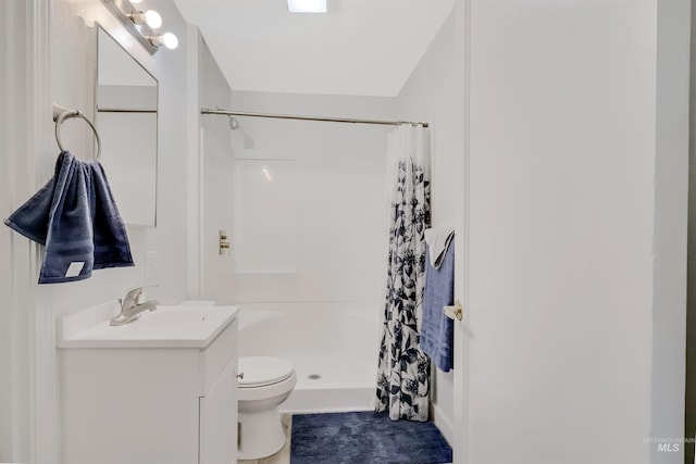 116 6th Ave E, Jerome, ID 83338 - full bath with vanity, a stall shower, and toilet
