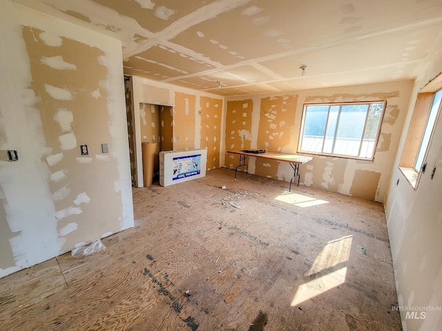 view of unfurnished living room