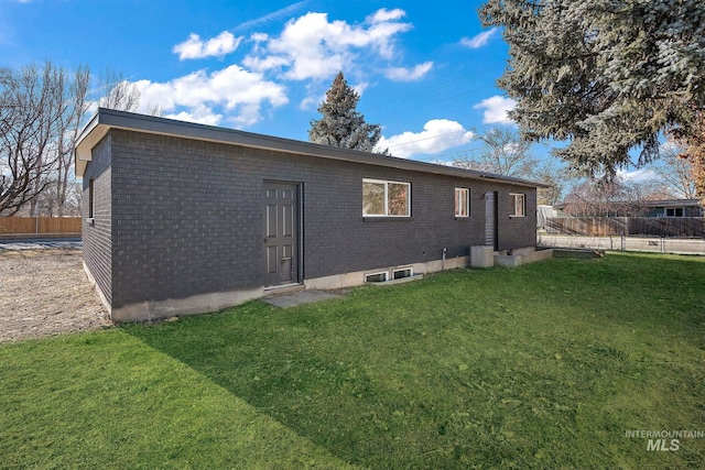 5338 W Spaulding St, Boise, ID 83705 - rear view of house with brick siding