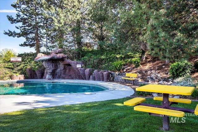 5692 S Flax Pl, Boise, ID 83716 - swimming pool with a patio area