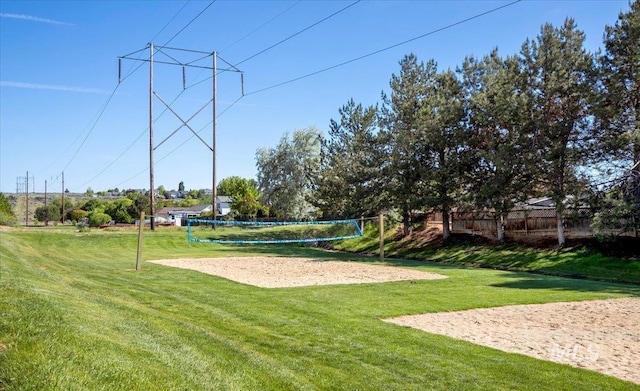 5692 S Flax Pl, Boise, ID 83716 - view of home's community featuring volleyball court and a lawn