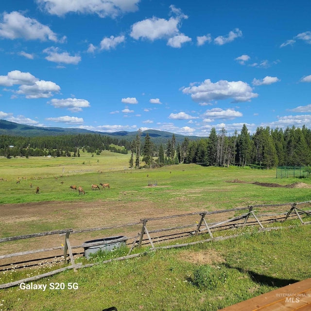 1050 Maxwell Ln, Elk City, ID 83525 - view of mountain background with rural landscape and a pastoral area