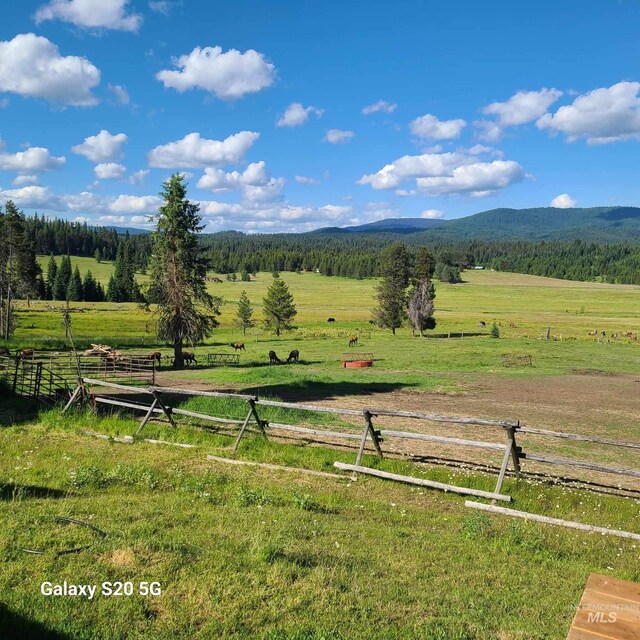1050 Maxwell Ln, Elk City, ID 83525 - view of mountain background with rural landscape and agricultural land
