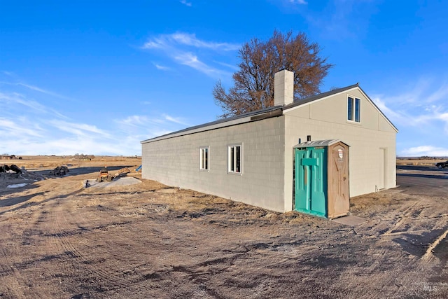 view of shed / structure