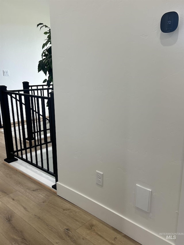 15006 Snow Mountain Dr, Caldwell, ID 83607 - detailed view of wood finished floors and baseboards