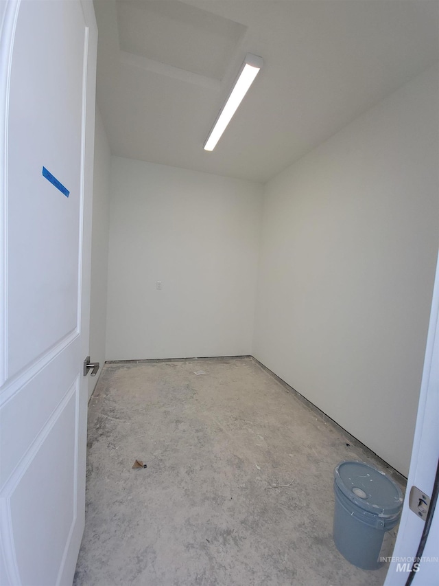 2051 E Brace St, Meridian, ID 83642 - spare room featuring concrete flooring