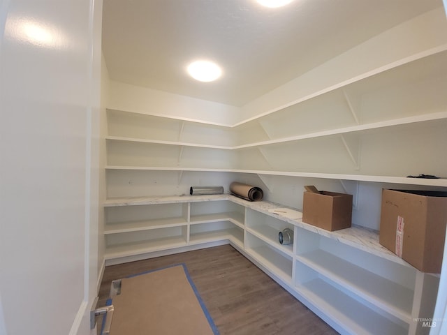 view of pantry