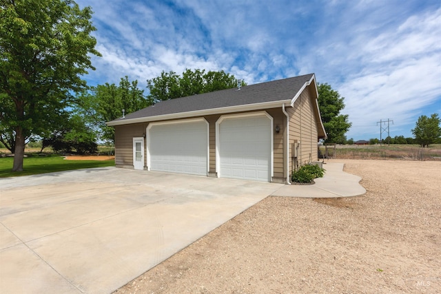 2790 S Mcdermott Rd, Nampa, ID 83687 - view of detached garage