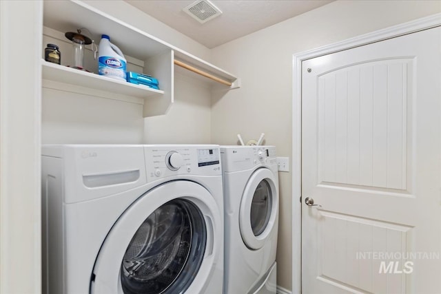 3918 Fallwood Cir, Caldwell, ID 83607 - washroom with separate washer and dryer