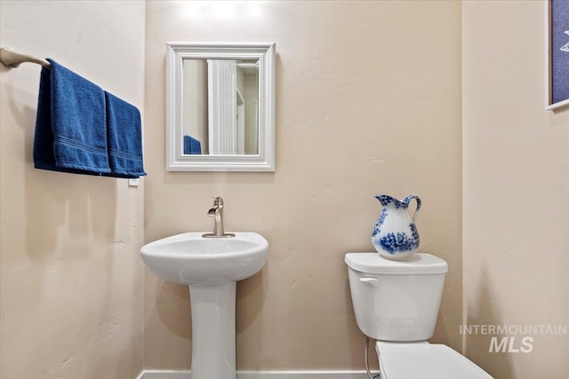 bathroom with toilet