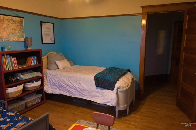 2771 S 850 E, Hagerman, ID 83332 - bedroom featuring wood finished floors
