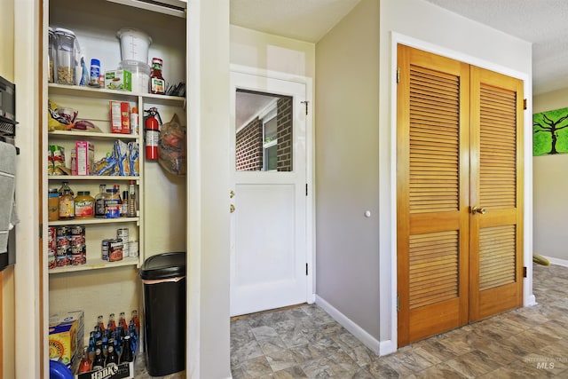 view of pantry
