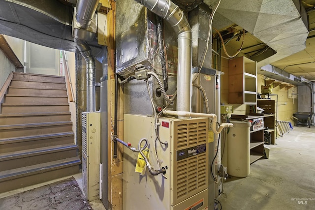 view of utility room