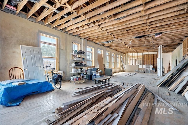 201 W A St, Vale, OR 97918 - miscellaneous room with hardwood / wood-style flooring