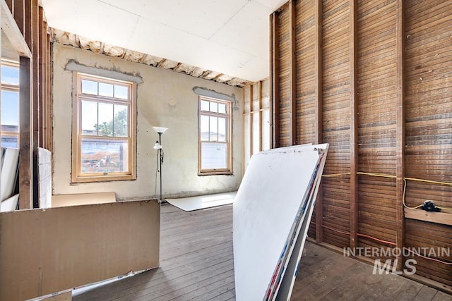 201 W A St, Vale, OR 97918 - doorway with hardwood / wood-style floors
