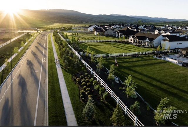 8701 W Suttle Lake Dr, Boise, ID 83714 - aerial view of residential area with a mountainous background