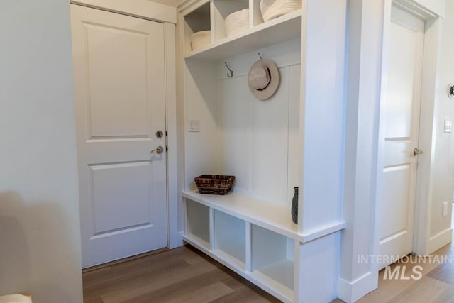 1946 W Windswept, Meridian, ID 83646 - mudroom featuring wood finished floors