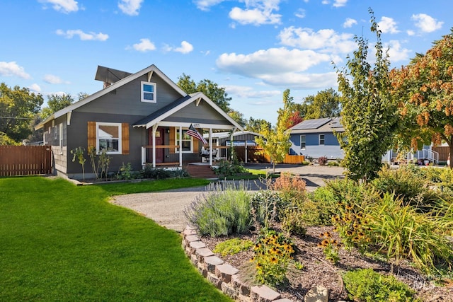 4705 W Franklin Rd, Boise, ID 83705 - view of front of property with a porch