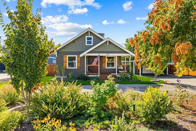 4705 W Franklin Rd, Boise, ID 83705 - view of front of property featuring covered porch
