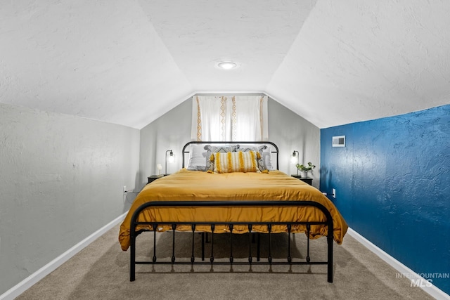 4705 W Franklin Rd, Boise, ID 83705 - bedroom featuring carpet flooring and lofted ceiling