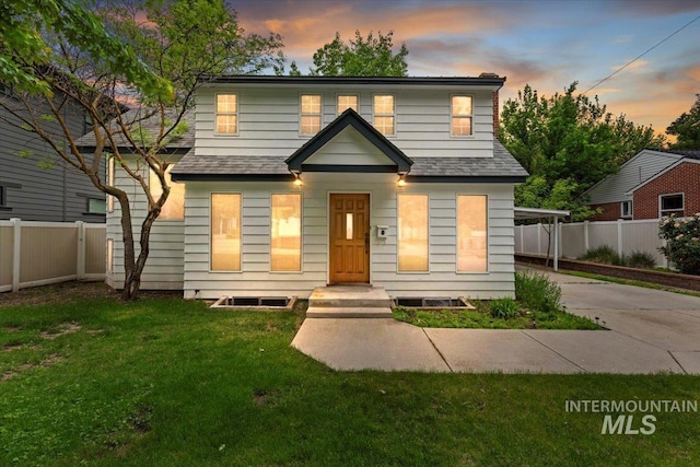 1915 N 23rd St, Boise, ID 83702 - view of front facade featuring driveway