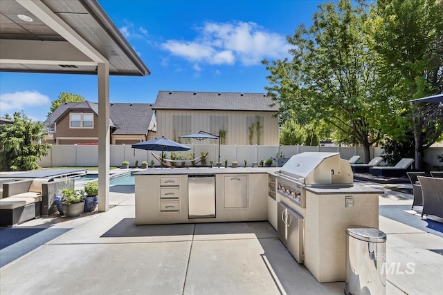 4307 W Briar Rock Ct, Eagle, ID 83616 - fenced backyard featuring a patio area