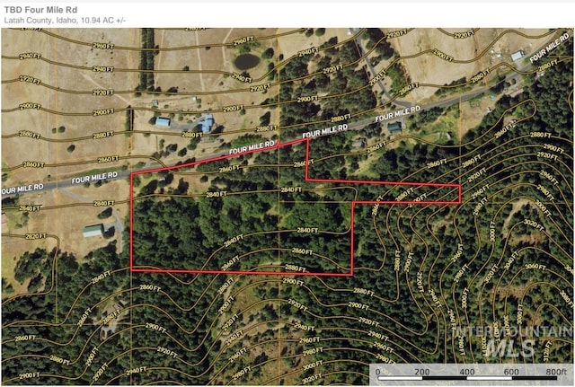 TBD Four Mile Rd, Viola ID, 83872 land for sale