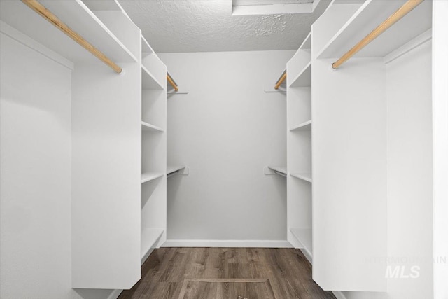 25022 Tumbleweed, Middleton, ID 83644 - walk in closet featuring wood finished floors