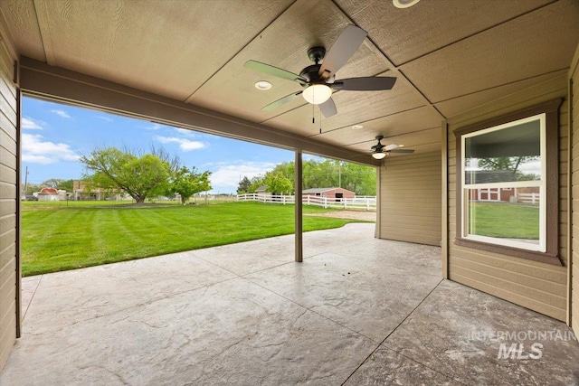 25022 Tumbleweed, Middleton, ID 83644 - view of patio with ceiling fan