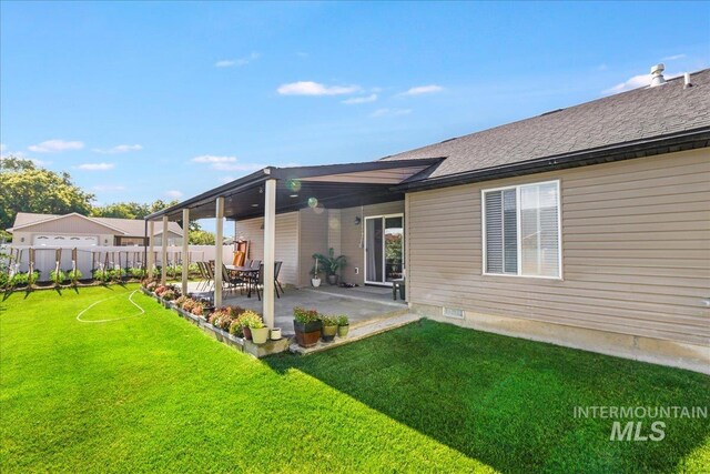 1128 W Wirsching Ave, Twin Falls, ID 83301 - back of property with a patio