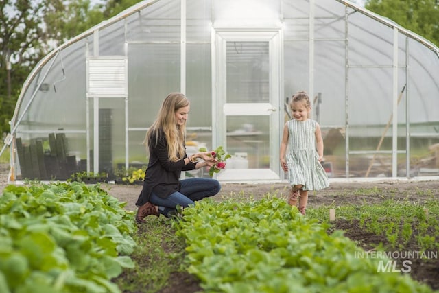 view of greenhouse