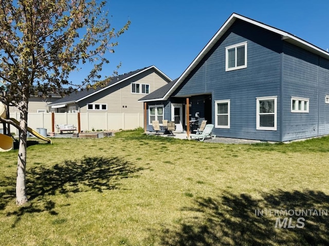 805 Drayton Ave, Twin Falls, ID 83301 - rear view of property featuring a patio