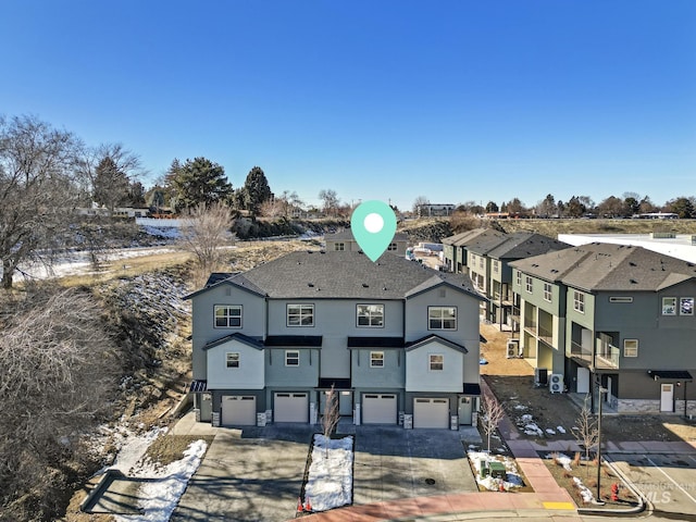 drone / aerial view