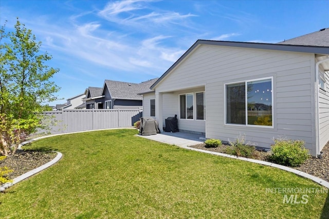 18245 N Arch Haven Way, Nampa, ID 83687 - view of yard with a patio