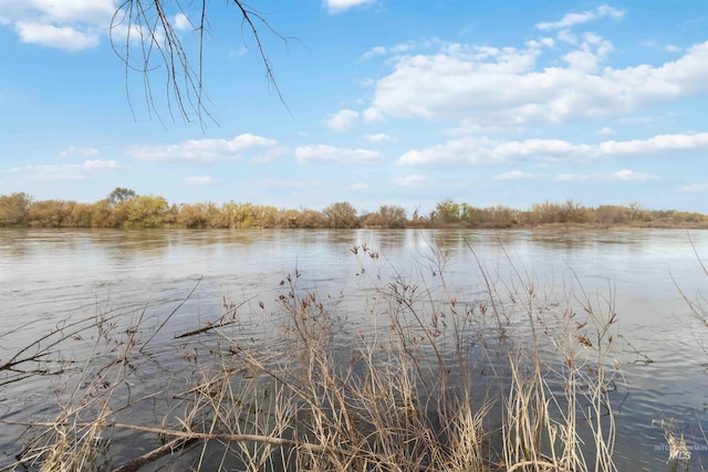 property view of water